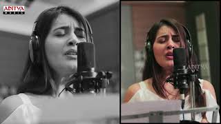 Raashi Khanna Singing Thariraa Song  Making Video  Balakrishnudu Songs  Mani Sharma [upl. by Eisiam129]