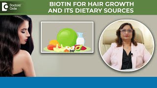 Biotin for Hair Growth amp its Dietary SourceVitamin B7 for Hair QualityDrMinu JainDoctors Circle [upl. by Yltsew]