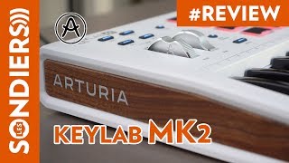 ARTURIA KEYLAB 61 MK2  Le clavier maître contrôleur MIDI à la française [upl. by Aeynod]