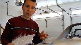 Repairing Holes in Fiberglass Panels [upl. by Ancilin]