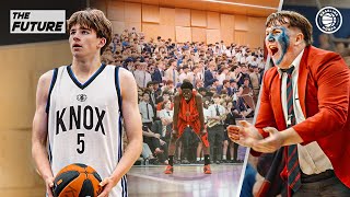 Sydney School Rivalry goes CRAZY  Knox v Barker Full Highlights  2023 Hoops Highlights [upl. by Chickie]