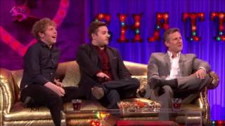 Adam Hills Josh Widdicombe amp Alex Brooker on Alan Carr Chatty Man May 2015 [upl. by Lerrej]