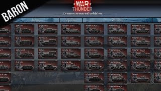 War Thunder Tanks  German amp Russian Tech Trees [upl. by Eleik408]