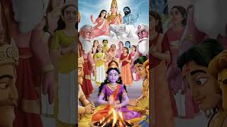 Sita Agni Pariksha😢🔥 rammandir shriram lordrama [upl. by Ahsirkal935]