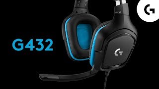 G432 71 Surround Sound Gaming Headset Play Advanced [upl. by Eydnarb]