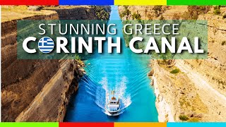 DAY TRIP TO CORINTH CANAL in GREECE  Train from Athens  TRAVEL GUIDE amp TIPS [upl. by Ailaht]