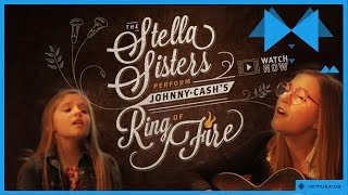 Johnny Cash  Ring of Fire Lennon and Maisy Stella cover [upl. by Acalia340]