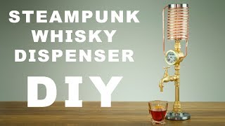 DIY Steampunk WhiskyLiquor Dispenser How To Make [upl. by Nyla]