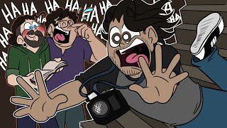 PHASMOPHOBIA ANIMATED  Markiplier Jacksepticeye Muyskerm and LordMinion777 [upl. by Rosamond]