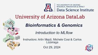 2024 Fall Bioinformatics amp Genomics  Introduction to MLflow [upl. by Lynea937]