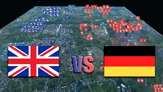 40000 GERMANY vs 40000 UNITED KINGDOM  WARNO [upl. by Hanavas]