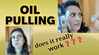 How to do OIL PULLING with coconut oil Benefits and its limitations Ayurveda Science or Fiction [upl. by Ahsiekat]