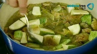 Receta de chicharrón con nopales Recetas de comida fáciles y rápidas  Cocina Mexicana [upl. by Adamik40]