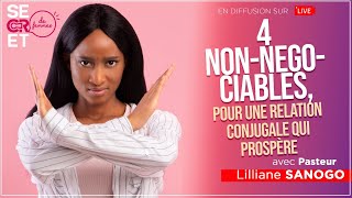 4 NONNÉGOCIABLES POUR UNE RELATION CONJUGALE QUI PROSPÈRE  SECRET DE FEMMES [upl. by Bibby]