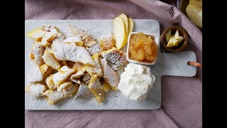 Ricetta del Kaiserschmarrn con composta di mele [upl. by Ondrej]