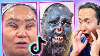 Plastic Surgeon Reacts to UNHINGED WTF Videos from TikTok [upl. by Mohandas]