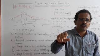 Lens makerquots formula for class 10 class 12 jee and neet [upl. by Euqinahc]