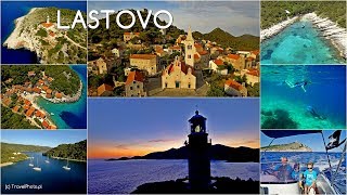 CHORWACJA wyspa LASTOVO Lastovo Island  Croatia [upl. by Eilliw]