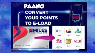 PAANO I CONVERT ANG POINTS SA PETRON VALUE CARD INTO LOAD [upl. by Reyam839]