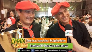 Daniel García  Luciano Galarza SocEspañola Charlone Ganadores en Pincén [upl. by Ordway]