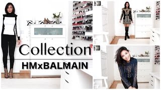 HAUL amp LOOKBOOK  Collection HMxBALMAIN [upl. by Isbella]