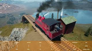 RAILROADS Online Fun Ruby Basin Doing 116mph Down Hill 1440p [upl. by Yerfdog]