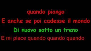 Sinceramente Annalisa Karaoke [upl. by Nahpets]