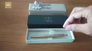 Parker Jotter XL Monochrome Rose Gold l Pen2youcom [upl. by Nilsoj]