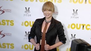 Ashley Rickards quotThe Outcastsquot Premiere Red Carpet [upl. by Korry]