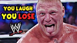 WWE Funniest Moments  YOU LAUGH YOU LOSE 1 2018 [upl. by Sahcnip]