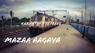 Part  2  Train No 12627 Karnataka Express Journey  Bangalore To New Delhi  Ac First class [upl. by Lesirg]