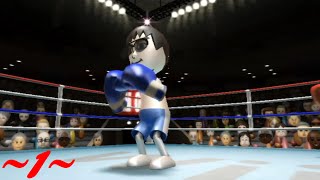 Wii Sports Boxing  Episode 1 The Great Paladino [upl. by Nedyarb]