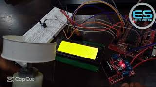 Interfacing DC Motor amp 16x2 LCD Display with 8051 MicroControllerRotating Motor Clockwise Direction [upl. by Bonar]