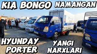 KIA BONGO HYUNDAY PORTER HYUNDAY STAREX YANGI NARXLARI [upl. by Brigg]