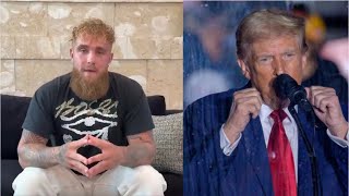 Save America YouTuber Jake Paul endorses Donald Trump for president [upl. by La]