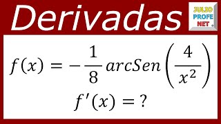 DERIVACIÓN DE FUNCIONES  Ejercicio 20 [upl. by Meyer]