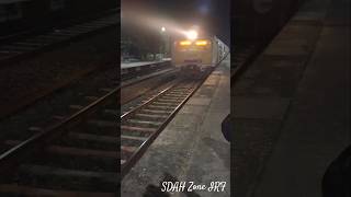 A shining jessop emu rake with Krishnanagar City Local youtubeshorts indianrailways SDAHZONEIRF [upl. by Wesa375]