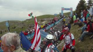 GIRO DITALIA 2010  MONTE GRAPPA [upl. by Crisey]