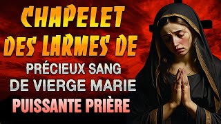 CHAPELET des larmes de SANG DE LA VIERGE MARIE 🩸 Puissante PRIÈRE [upl. by Isahella216]