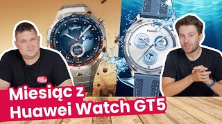 Nowe zegarki Huawei Watch GT5 OGROMNA RÓŻNICA względem GT4 Pro [upl. by Grondin481]