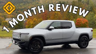 Rivian R1T 1 Month Review  The Good and The Bad [upl. by Robbyn446]