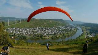 Paraglding ZeltingenRachtig  20240901 [upl. by Hcire583]