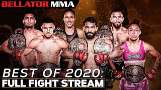 BEST OF 2020 FULL FIGHT STREAM  🥊 New Years Celebration 🎉  Bellator MMA [upl. by Sivar811]