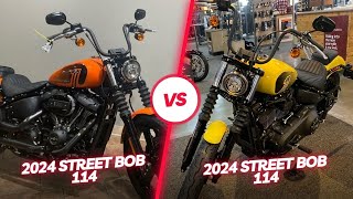 2024 Harley Davidson Street Bob 114 VS 2023 Harley Davidson Street Bob 114 [upl. by Inod]