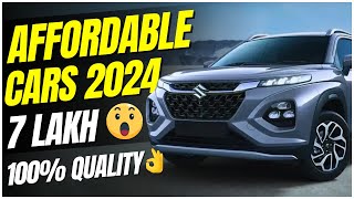 Top 7 Cars Under 7 Lakhs On Road Price In India 2024  Most Affordable Cars In India 2024 [upl. by Arlana775]