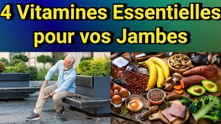 Ces 4 Vitamines Clés pour Booster la Circulation Sanguine dans vos Jambes [upl. by Anihs767]