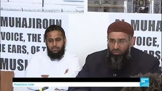 UK  Radical islamic preacher Choudary gets fiveandahalf years for urging support of IS group [upl. by Anerahs]