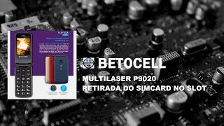 Multilaser Flip Vita  SimCard preso no Slot de Chip do aparelho  modelo P9020 [upl. by Maon293]