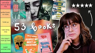 tier ranking every book ive ever rated five stars ⭐️ [upl. by Ahseya]