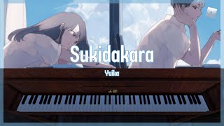 Roblox Piano Sukidakara  Yuika [upl. by Marjana94]